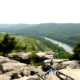 View of the White River from the Syllamo Mountain Bike Trail White River Bluff Loop