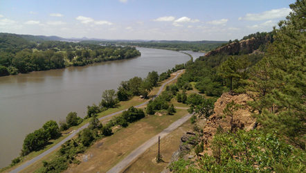 The Arkansas River Trail from Emerald Park