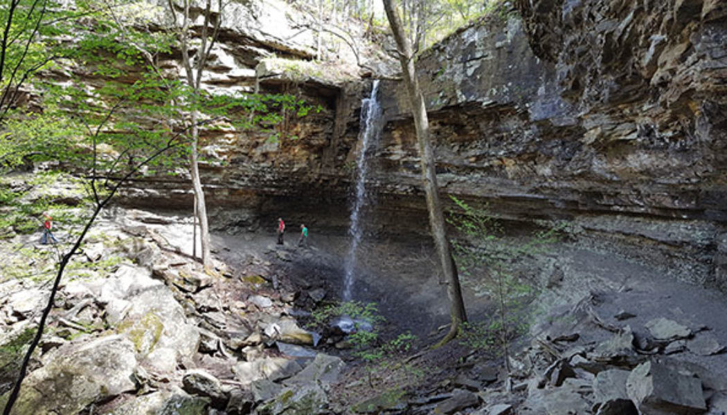 Longpool Falls near Big Piney Creek, AR