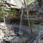 Longpool Falls near Big Piney Creek, AR