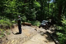 Trail Riding at Mack's Pines in the Big Piney District of the Ozarks