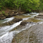 Six Finger Falls in the Arkansas Ozark Mountains