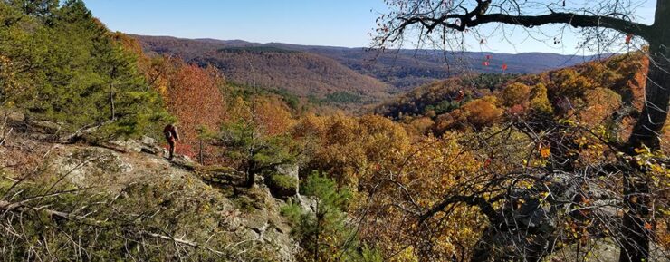 Hike to Buzzards Roost in the Ozark National Forest