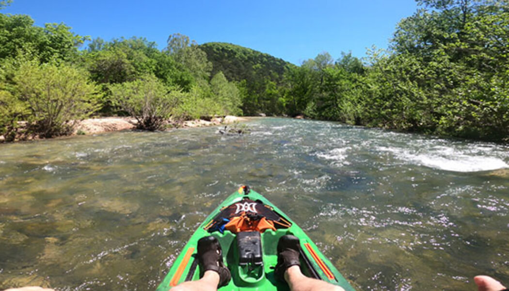 Floating North Sylamore Creek - Blanchard Springs to White River