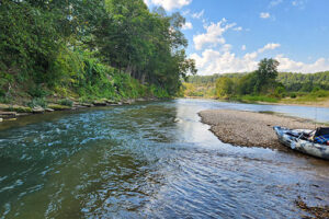 Floating the Illinois River in NE Oklahoma