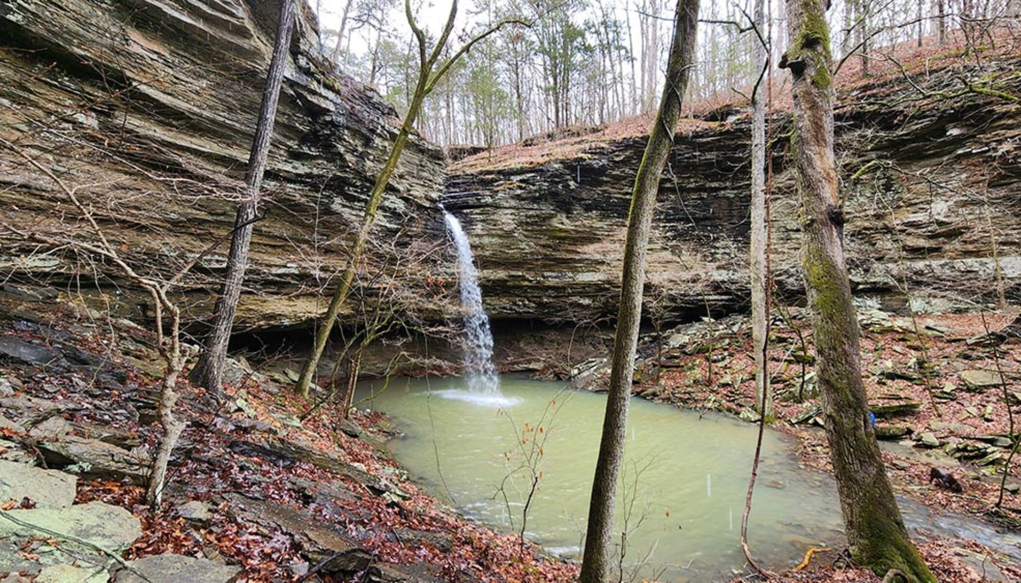 Rick's Hiking Blog: Paradise Falls, Upper Buffalo Wilderness