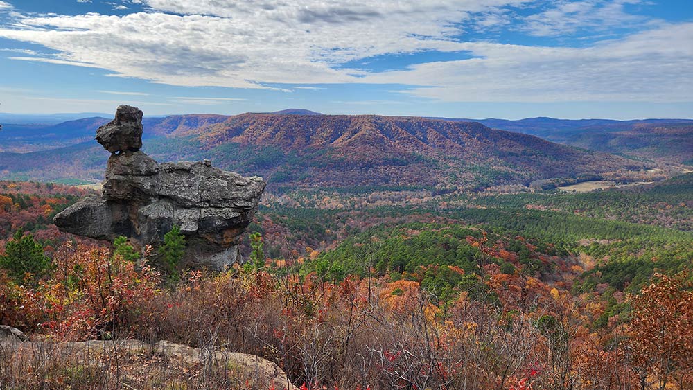 Rick's Hiking Blog: Paradise Falls, Upper Buffalo Wilderness