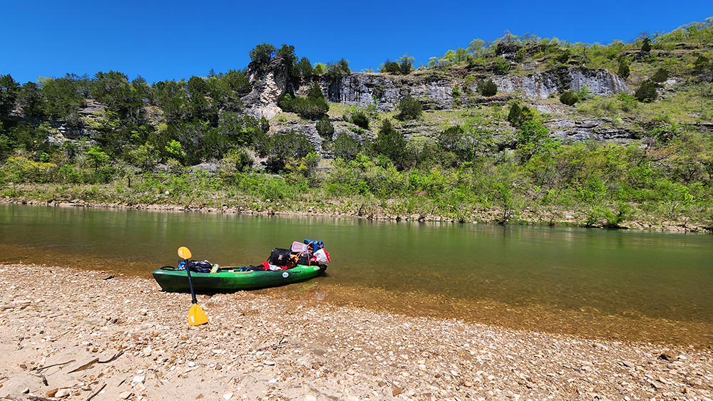 Bear Hollow - Floating Rush Landing to the White on the Buffalo River