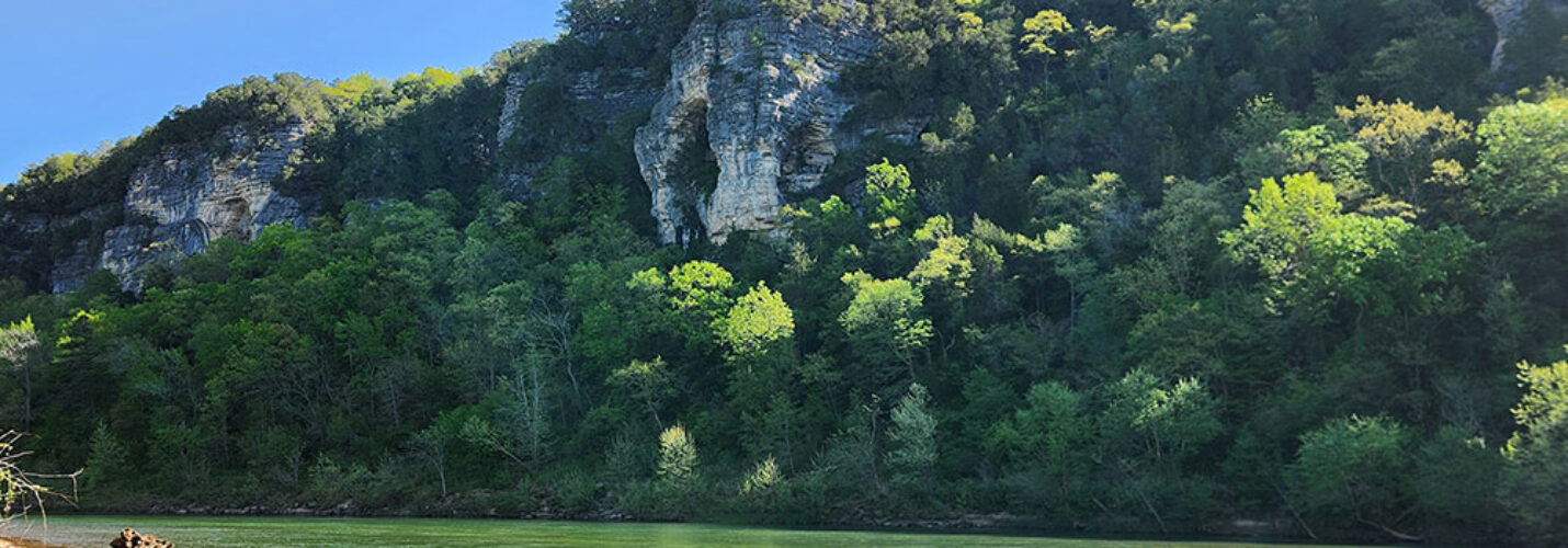 Elephant Rock - Floating Rush Landing to the White on the Buffalo River