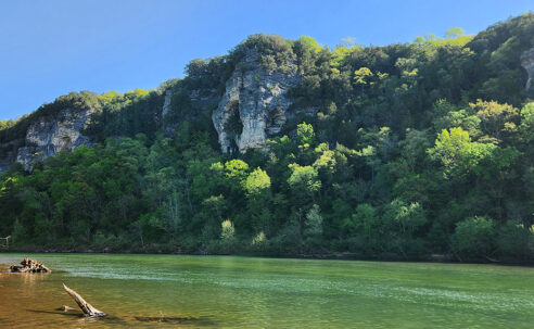 Elephant Rock - Floating Rush Landing to the White on the Buffalo River