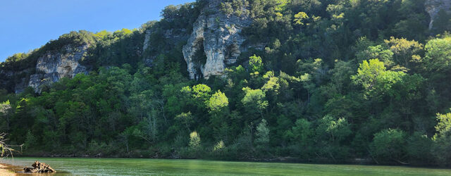 Elephant Rock - Floating Rush Landing to the White on the Buffalo River
