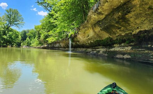 Floating War Eagle Creek - Hwy 23 to Hwy 45