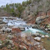 Little Missouri Falls in the Ouachitas