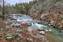 Little Missouri Falls in the Ouachitas