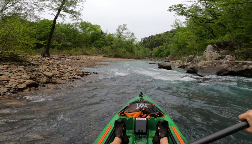 Floating High Bank to Byrd's on the Mulberry River
