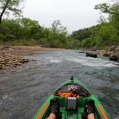 Floating High Bank to Byrd's on the Mulberry River