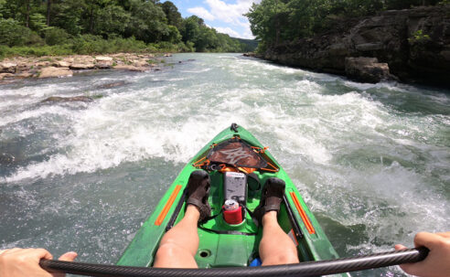 Turner Bend to Campbell Cemetery on the Mulberry River