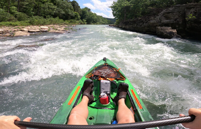 Turner Bend to Campbell Cemetery on the Mulberry River